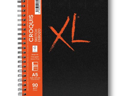 Canson XL Cuaderno de Bocetos A5 - 100 Hojas, 90g Hot on Sale