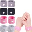 Androxeda - 4 Pares de Pulseras Antimareo para Niños y Adultos, Pulsera de Acupresión para Náuseas, Viajes y Embarazo Embalaje Deteriorado Online