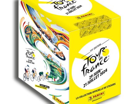 (Falta 1 sobre, incluye 35) Panini Tour De France 2024 - Caja con 35 Sobres de Pegatinas Embalaje Deteriorado on Sale