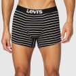 (Falta 1, Incluye 3) - Talla: M - Pack de 3 Boxers para Hombre Levi s, Negro (Black   White) Embalaje Deteriorado Online Sale