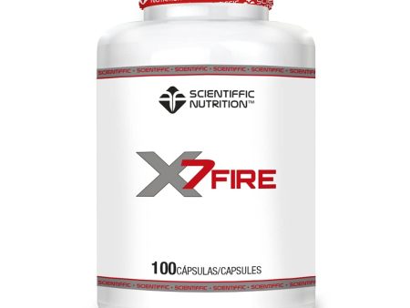 Scientiffic Nutrition - Xfire7, Potente Quemagrasas Termogénico para Pérdida de Peso - 100 Cápsulas Embalaje Deteriorado For Discount