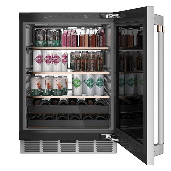 Café 5.1 cu.ft. Freestanding Beverage Center with Wi-Fi Connect CCP06BP2PS1 For Cheap