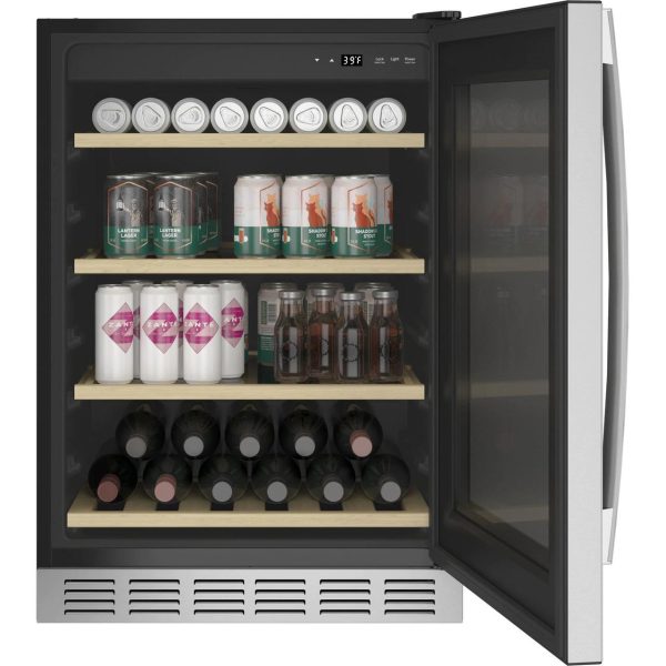 GE Profile 5.1 cu.ft. Freestanding Beverage Center with Digital Temperature Controls PVS06BSPSS Online now