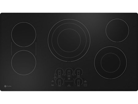 GE Profile 36-inch Built-in Electric Cooktop With Wi-Fi PEP7036DTBB Cheap