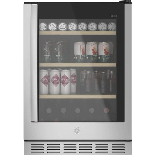 GE Profile 5.1 cu.ft. Freestanding Beverage Center with Digital Temperature Controls PVS06BSPSS Online now